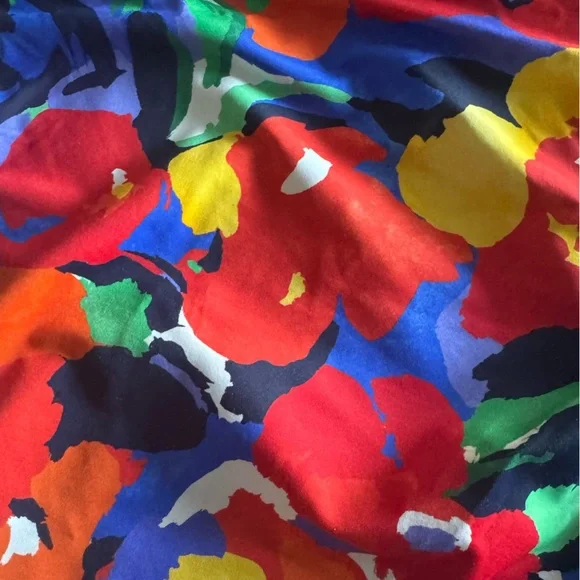 Ralph Lauren flattering floral swimsuit top- pair w/boy shorts or Bikini bottoms